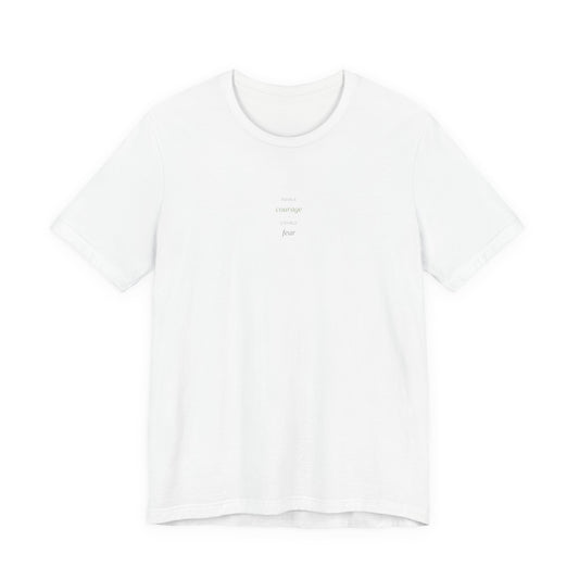 Inhale Courage Exhale Fear Shirt | Breathwork Tee | Anxiety Relief | Yoga Top | Mindfulness Apparel